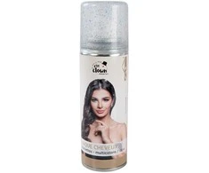 Purškiamas plaukų lakas - blizgučiai spalvoti 125 ml