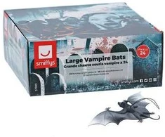 Šikšnosparnis-vampyras elastinis juodas