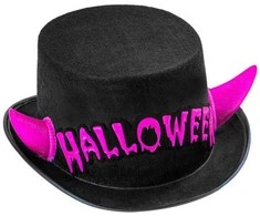 Skrybėlė Halloween su ragais