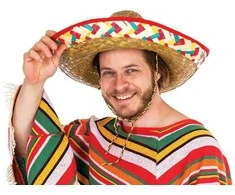 Sombrero skrybėlė spalvota