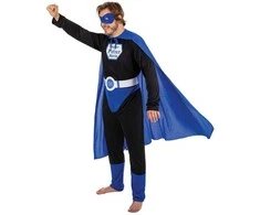 Super jaunikio herojaus kostiumas S/M