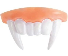 Vampyro dantys helovino atributika