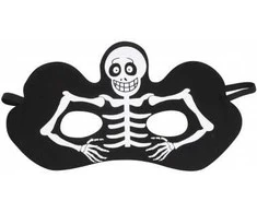 Veido kaukė "Skeletas"
