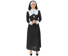 Vienuolės Deluxe kostiumas S/M