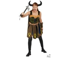 Vikingės moteriškas kostiumas S/M