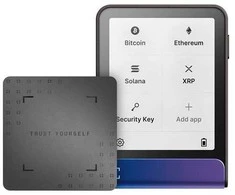 Aparatinė piniginė kriptovaliutoms Ledger Flex Neptune Mėlyna su atstatymo raktu