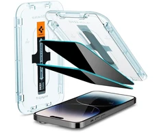 Apsauginis stiklas Spigen Glass EZ Fit Privacy 2 Pack - iPhone 14 Pro