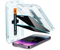Apsauginis stiklas Spigen Glass EZ Fit Privacy 2 Pack - iPhone 14 Pro Max