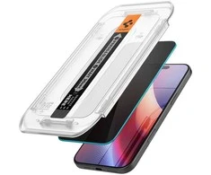 Apsauginis stiklas Spigen Glass tR EZ Fit HD (Privacy) 1 Pack, transparency - iPhone 16 Pro Max