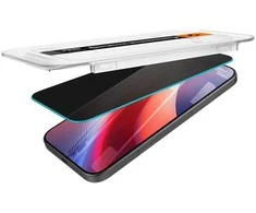 Apsauginis stiklas Spigen Glass tR EZ Fit HD (Privacy) 1 Pack, transparency - iPhone 16 Pro