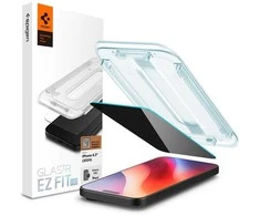 Apsauginis stiklas Spigen Glass tR EZ Fit HD (Privacy) 1 Pack, transparency - iPhone 16 Pro