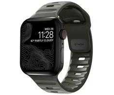 Apyrankė Nomad Sport Strap M/L, žalias - Apple Watch 49mm/46mm/45mm/44mm/42mm