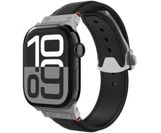 Spigen Klasikinis Fit dirželis, juodas - Apple Watch 49mm/46mm/45mm/44mm