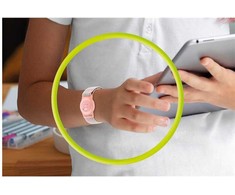 Dėklas Mobile Origin AirTag Strap, pink unicorn