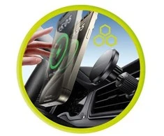 Automobilinis laikiklis Mobile Origin Wireless Car Charger MO3, MagSafe Compatible