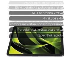 Mobile Origin Mobilioji kilmė „EasyGlass“ „Samsung Galaxy Tab S9+“ / „S9 FE+“