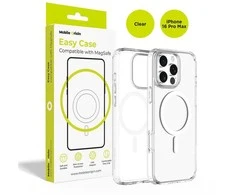 Mobile Origin hibridinis „MagSafe“ dėklas, skaidrus – „iPhone 16 Pro Max“