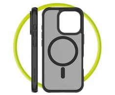 Mobile Origin hibridinis „MagSafe“ dėklas, matinis juodas – „iPhone 16 Pro“