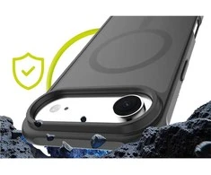 Mobile Origin Hibridinis „MagSafe“ dėklas, matinis juodas – „iPhone Air“