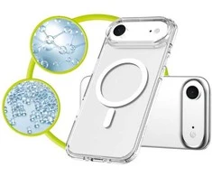 Dėklas Mobile Origin Hybrid MagSafe Case, clear - iPhone Air