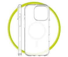 „Mobile Origin“ hibridinis „MagSafe“ dėklas, skaidrus – „iPhone 16 Pro“