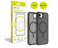 Dėklas Mobile Origin Hybrid MagSafe Case, matte juodas - iPhone 16e