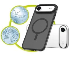 Mobile Origin Hibridinis „MagSafe“ dėklas, matinis juodas – „iPhone Air“