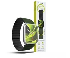 Mobile Origin magnetinis laikrodžio dirželis II, žalias/juodas – „Apple Watch“ 49 mm / 46 mm / 45 mm / 44 mm