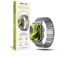 „Mobile Origin“ titano apyrankė „Modena“, natūrali – „Apple Watch Ultra 49mm“