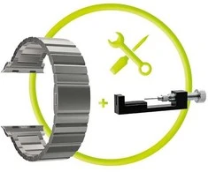 „Mobile Origin“ titano apyrankė „Modena“, natūrali – „Apple Watch Ultra 49mm“