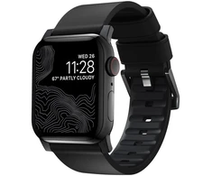 Dėklas Nomad Active Strap Pro, juodas - Apple Watch 49mm/46mm/45mm/44mm/42mm