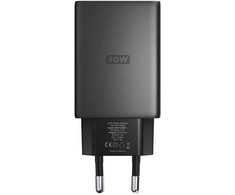 Įkroviklis Nomad AC Adapteris - 40W, Slim, Carbid, EU