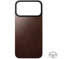 „Nomad“ magnetinis odinis dėklas, kaimiško stiliaus rudas (Horween), „Magsafe“ – „iPhone 17 Pro Max“