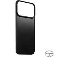 Dėklas Nomad Magnetinė odinė nugarėlė, juoda (Horween), MagSafe - iPhone 18 Pro/17 Pro