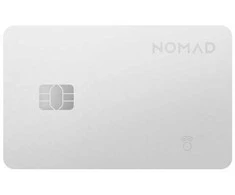 Nomad Sekimo kortelė Pro - Find My, balta
