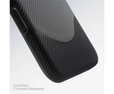 Dėklas Pitaka Aramid UltraGuard Case, Juodas/Pilkas - iPhone 17 Pro Max