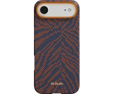 Dėklas Pitaka Edge Case „Venų kvėpavimas“, ugninė oranžinė - iPhone Air