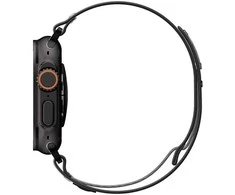 Spigen Athlex Air 2 aktyvus dirželis, juoda-pilka - Apple Watch 49 mm/46 mm/45 mm/44 mm