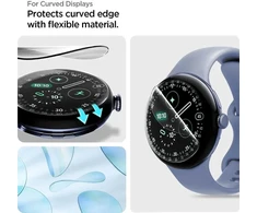 „Spigen EliteShield EZ Fit 2“ pakuotė – „Google Pixel Watch 4/3“ (45 mm)
