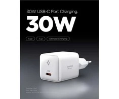 Įkroviklis Spigen Essential 30W Wall Charger EE301EU, all baltas