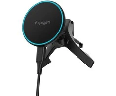 Automobilinis laikiklis Spigen Essential MagSafe Wireless Car Charger EV15MAQ, juodas - Air vent