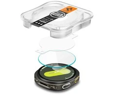 Spigen Glass tR EZ Fit 2 Pack - Samsung Galaxy Watch 8 (40mm)