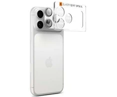Spigen Optik Pro XL Camera Lens Glass for iPhone 17 Pro - Sidabrinis