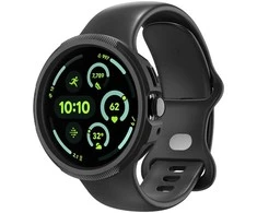 Spigen Liquid Air V2, matte juodas - Google Pixel Watch 4 45mm