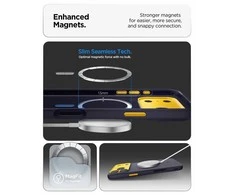 Dėklas „Spigen Nano Pop MagSafe“, mėlynių tamsiai mėlynas - iPhone 17 Pro Max