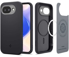 Dėklas Spigen Nano Pop MagSafe, juodas sesame - Google Pixel 10a