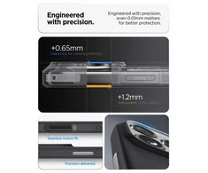 Dėklas Spigen Nano Pop MagSafe, juodas sesame - iPhone 17 Pro Max