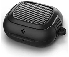 Spigen „Rugged Armor“, matinės juodos spalvos – „Apple Powerbeats Pro 2“