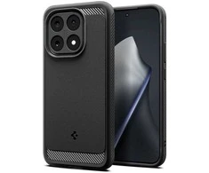 Dėklas Spigen Rugged Armor, matte juodas - Xiaomi 15T