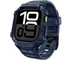 „Spigen Rugged Armor Pro 2“, tamsiai mėlynas, mėlynas - Apple Watch 11 42mm